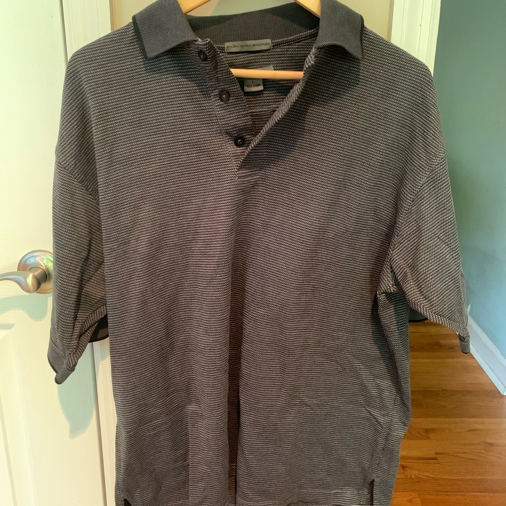 Men’s Johnston And Murphy LARGE Polo Shirt